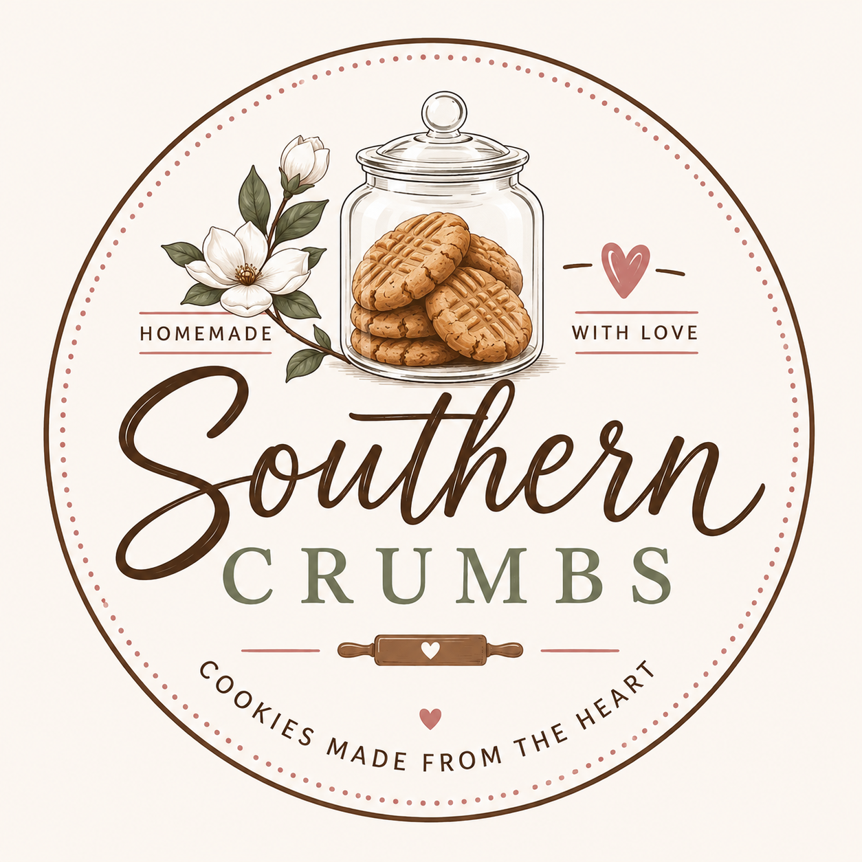 Proudly Featuring Southern Crumbs Cookies