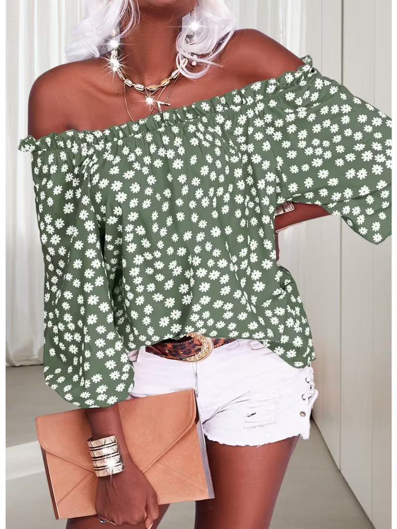 Summer Off Shoulder Blouse