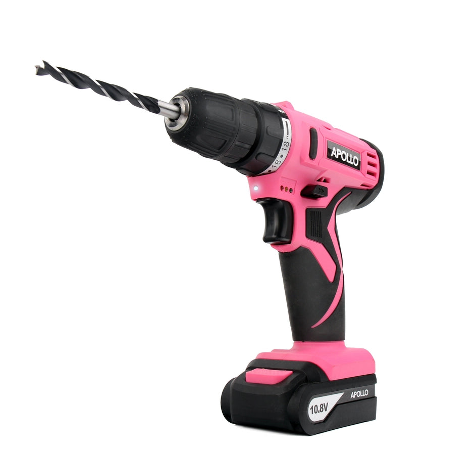 10.8 Volt Lithium-Ion Cordless Drill with 30 Piece Accessory