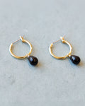 Hoop And Charm Earrings