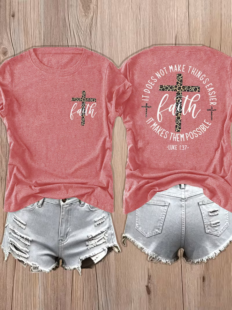 Faith Cross T Shirt