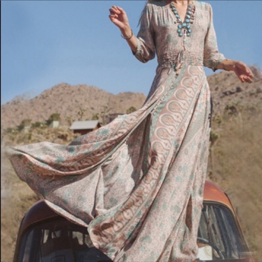 Desert Dreams Sheer Paisley Duster