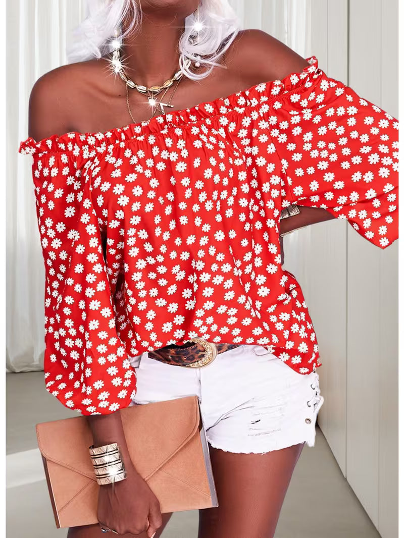 Summer Off Shoulder Blouse