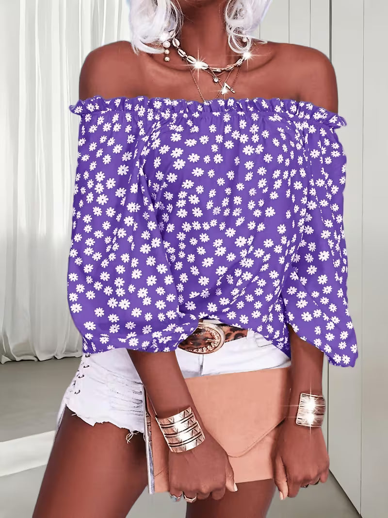 Summer Off Shoulder Blouse