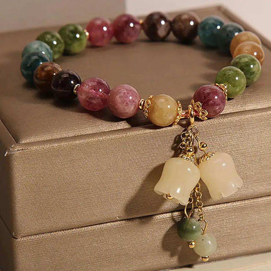 Natural Stones Bracelet (Adjustable)