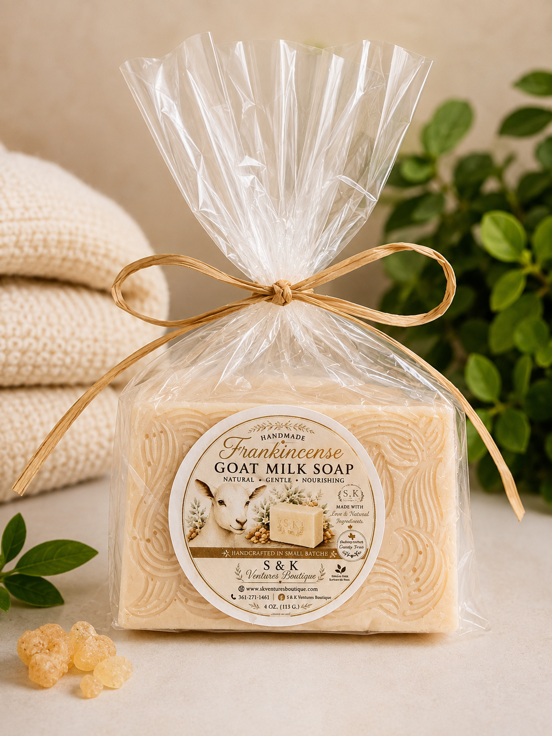 Frankincense Goat Milk Soap
