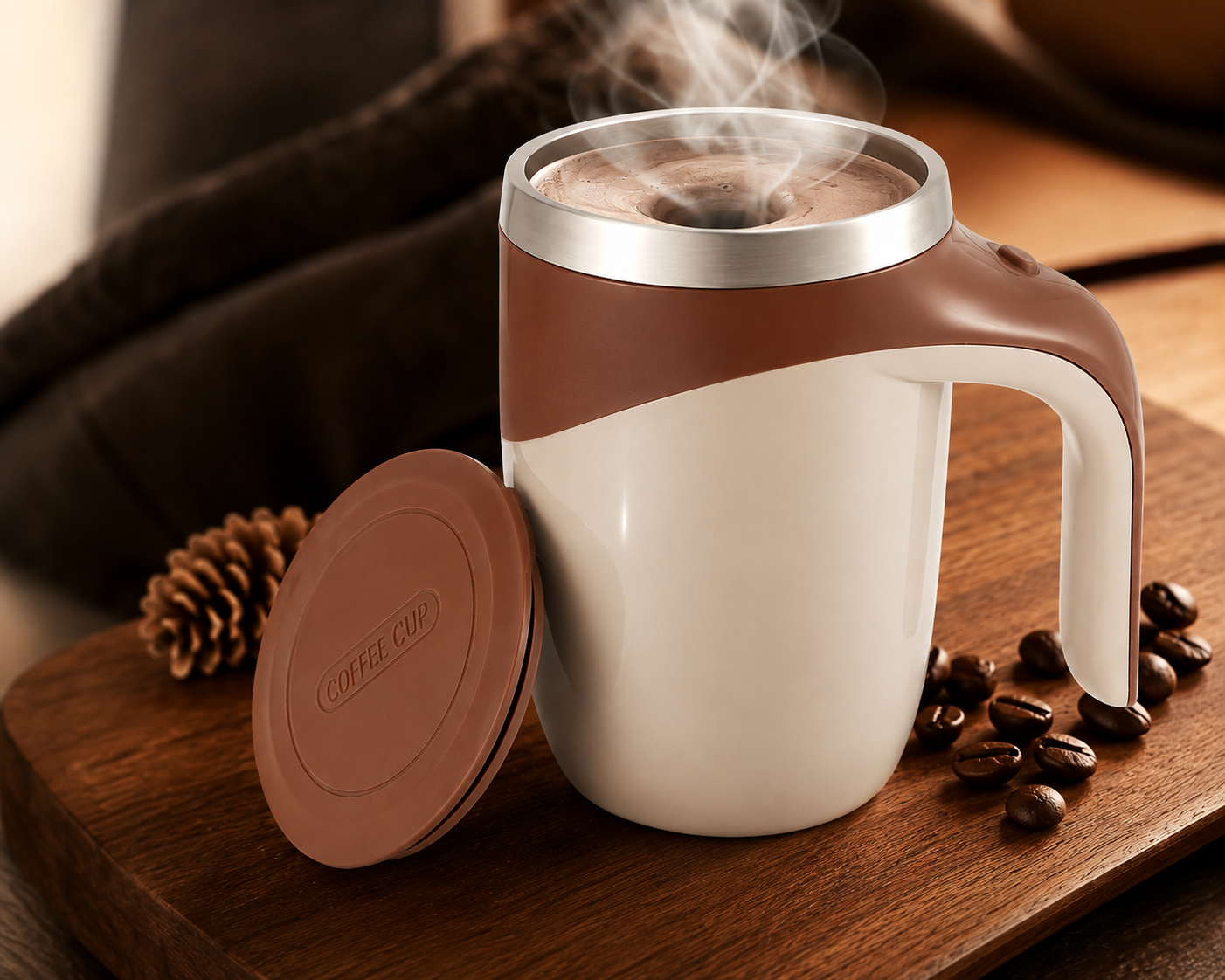 Mix & Sip Automatic Self-Stirring Mug ☕️