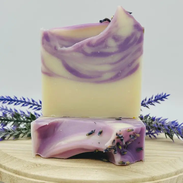 Lavender Handmade Soap Bar Vegan Cold Process