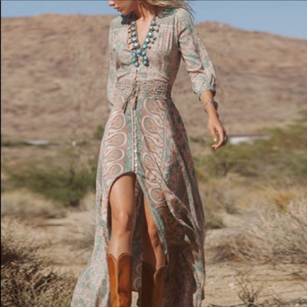 Desert Dreams Sheer Paisley Duster