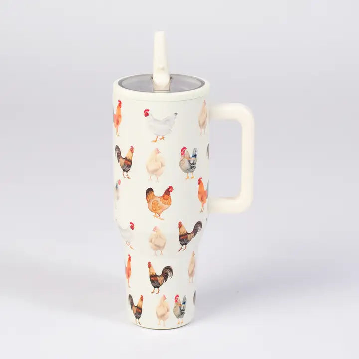 Afc Chicken 40oz Spill Proof Insulated Tumbler