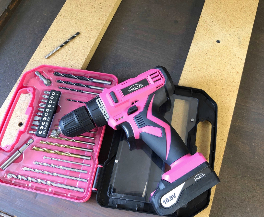 10.8 Volt Lithium-Ion Cordless Drill with 30 Piece Accessory