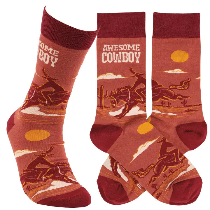 Awesome Cowboy Socks