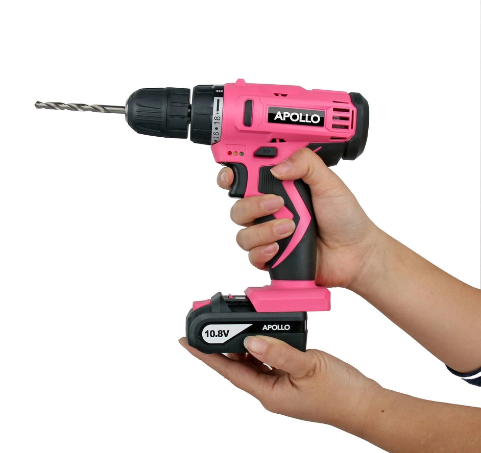 10.8 Volt Lithium-Ion Cordless Drill with 30 Piece Accessory