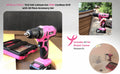 10.8 Volt Lithium-Ion Cordless Drill with 30 Piece Accessory