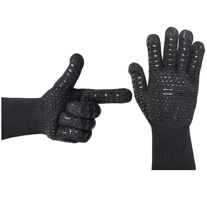 Bbq Grill Gloves Cut & 932°F Heat Resistant Gloves