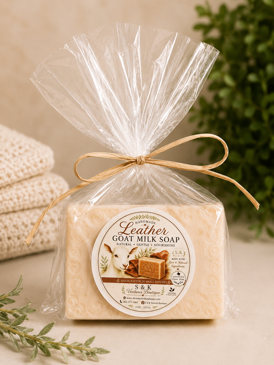 Leather Goat Milk Soap