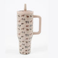Vintage Cattle 40oz Water Tank Tumbler