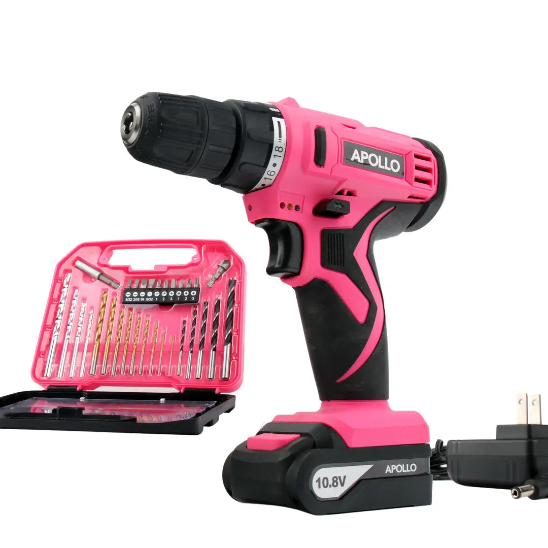 10.8 Volt Lithium-Ion Cordless Drill with 30 Piece Accessory