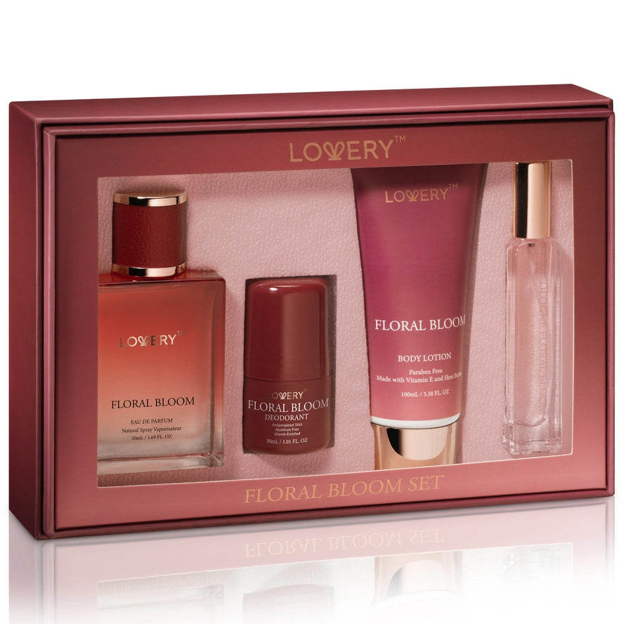 Floral Bloom 4 in 1 Gift Set