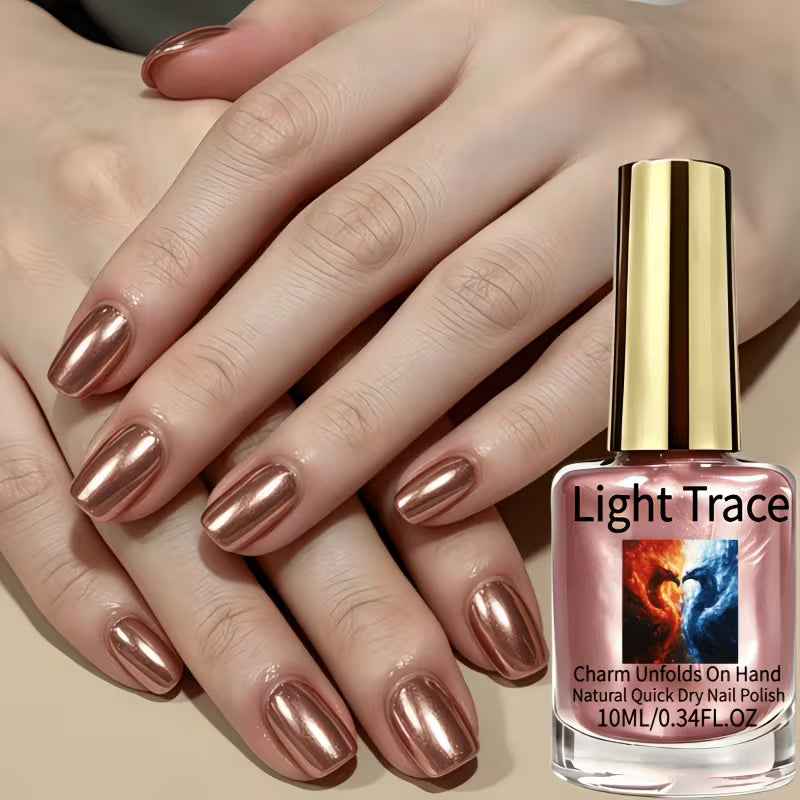 Liquid Rose Golden Mirror Nail Polish