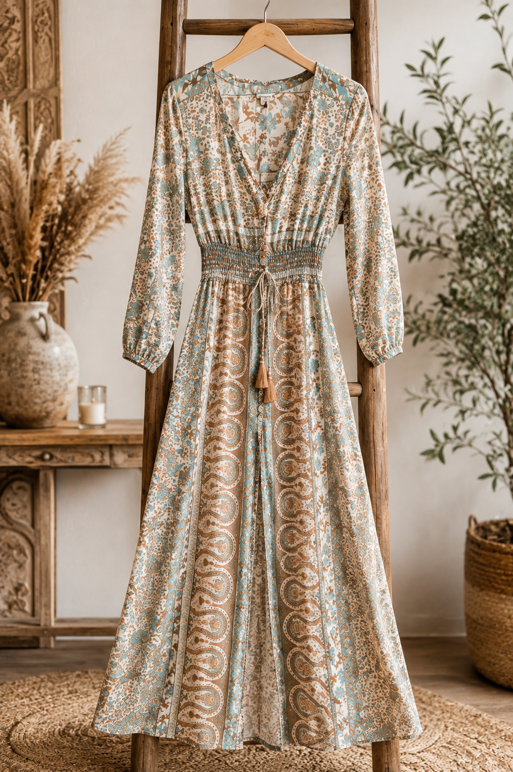 Desert Dreams Sheer Paisley Duster