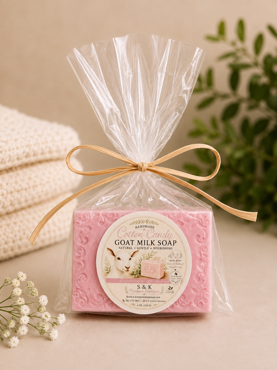 Cotton Candy Goat Milk Soap