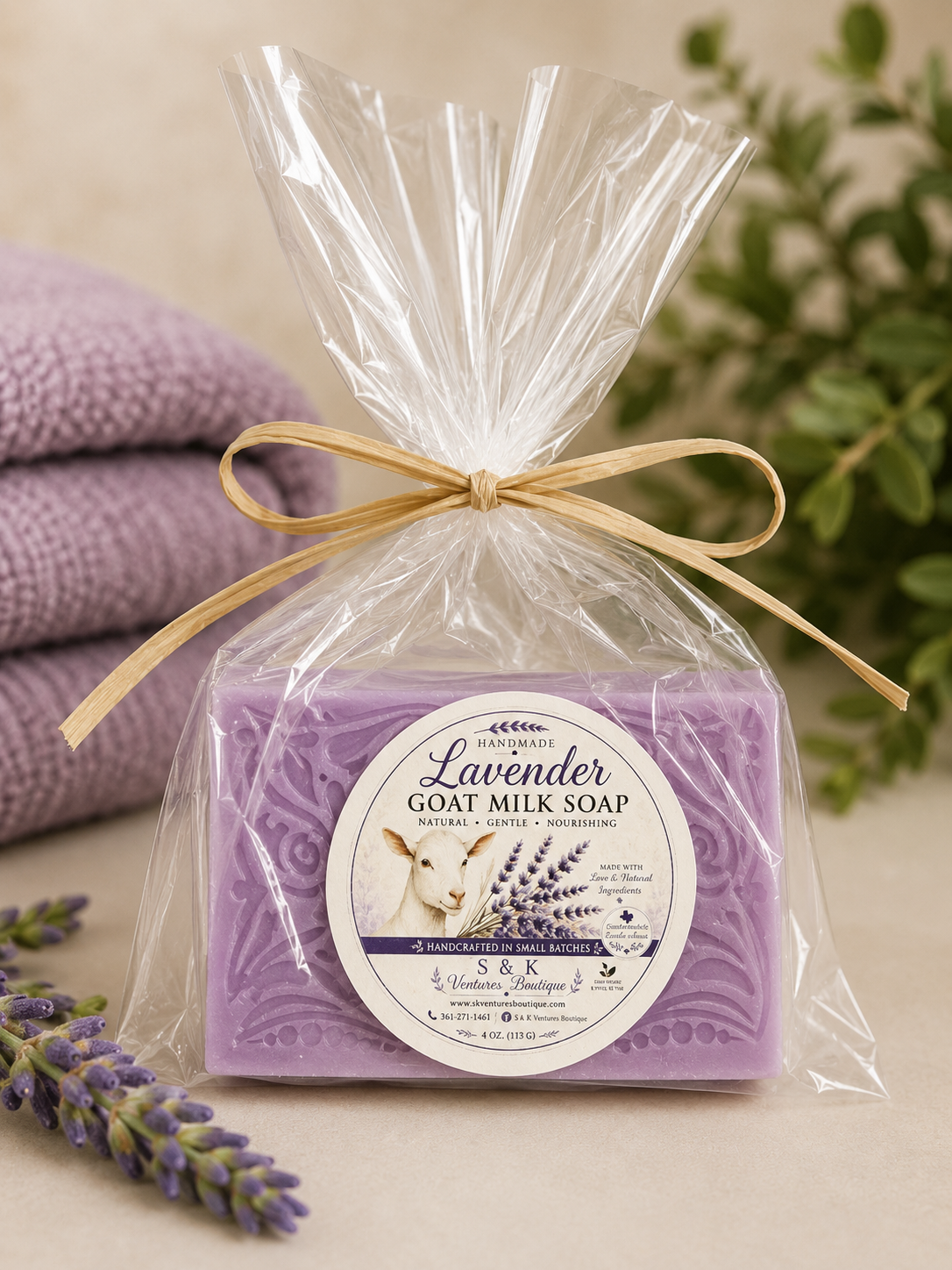 Lavender Goat Milk Soap