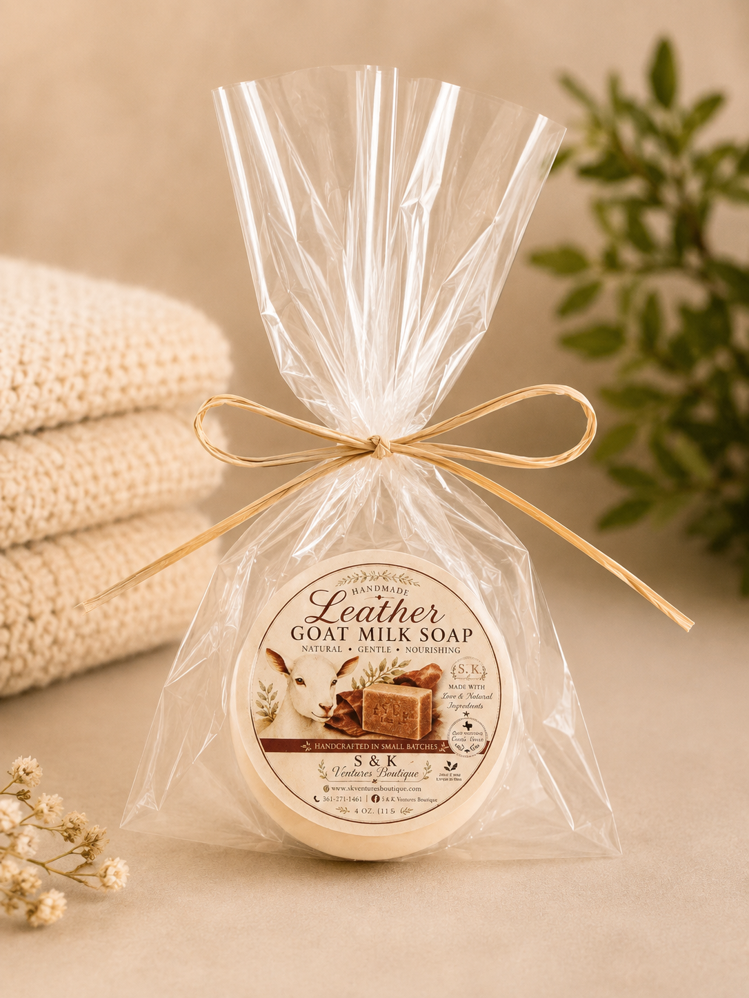 Leather Goat Milk Soap