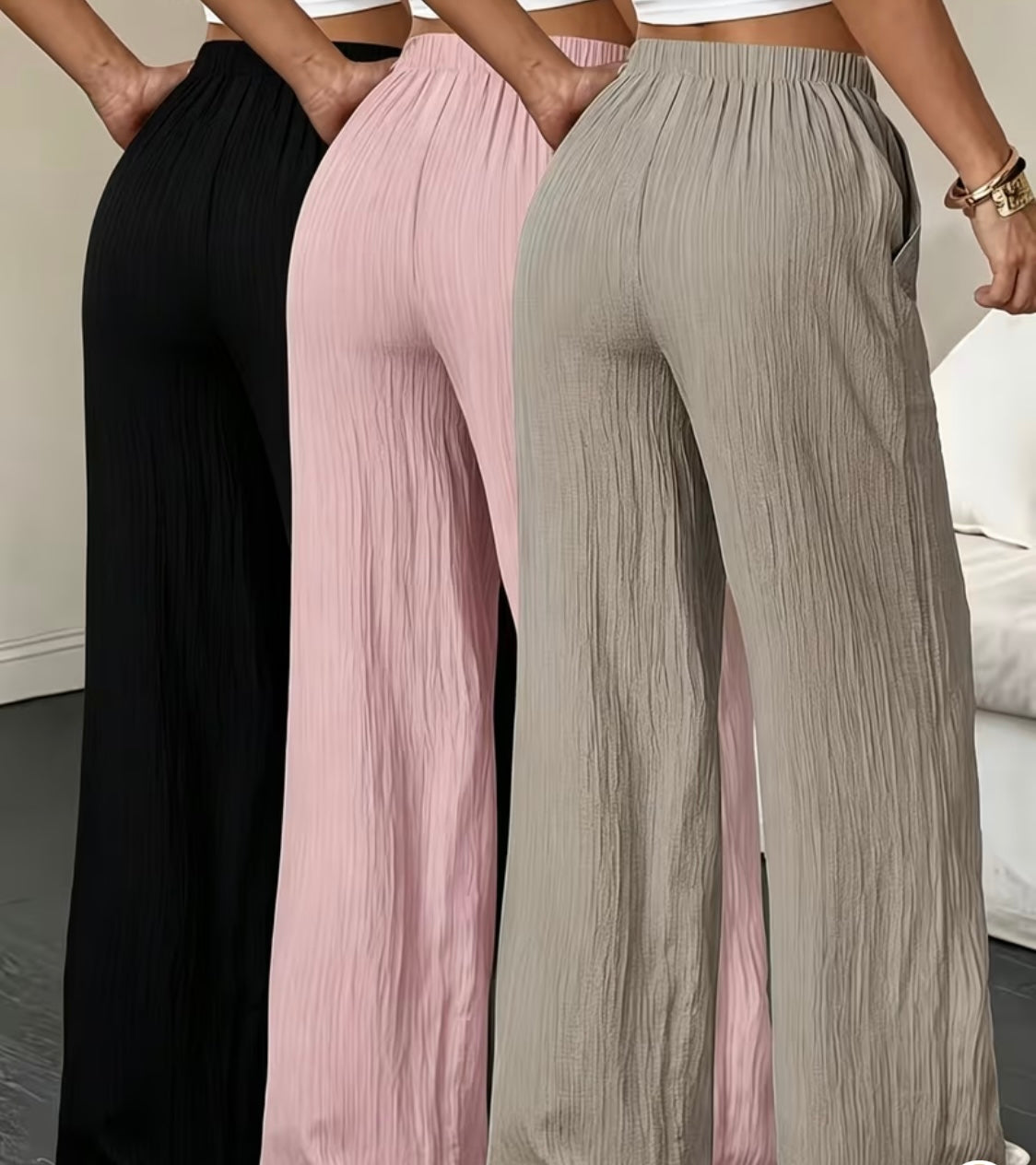 Easy Breezy Wide-Leg Drawstring Pants