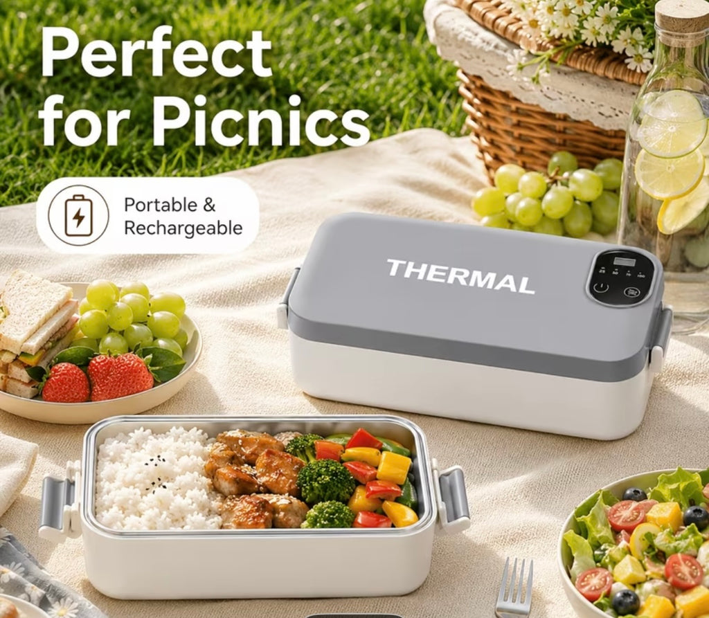 Rechargeable Heated Lunch Box