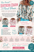 Blooming Beauty Off-Shoulder Blouse
