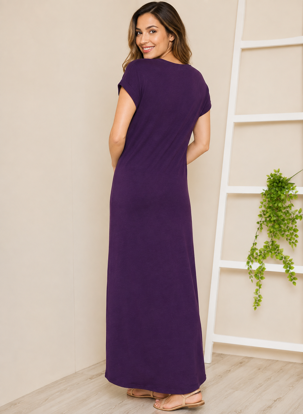 Midnight Grace Maxi Dress
