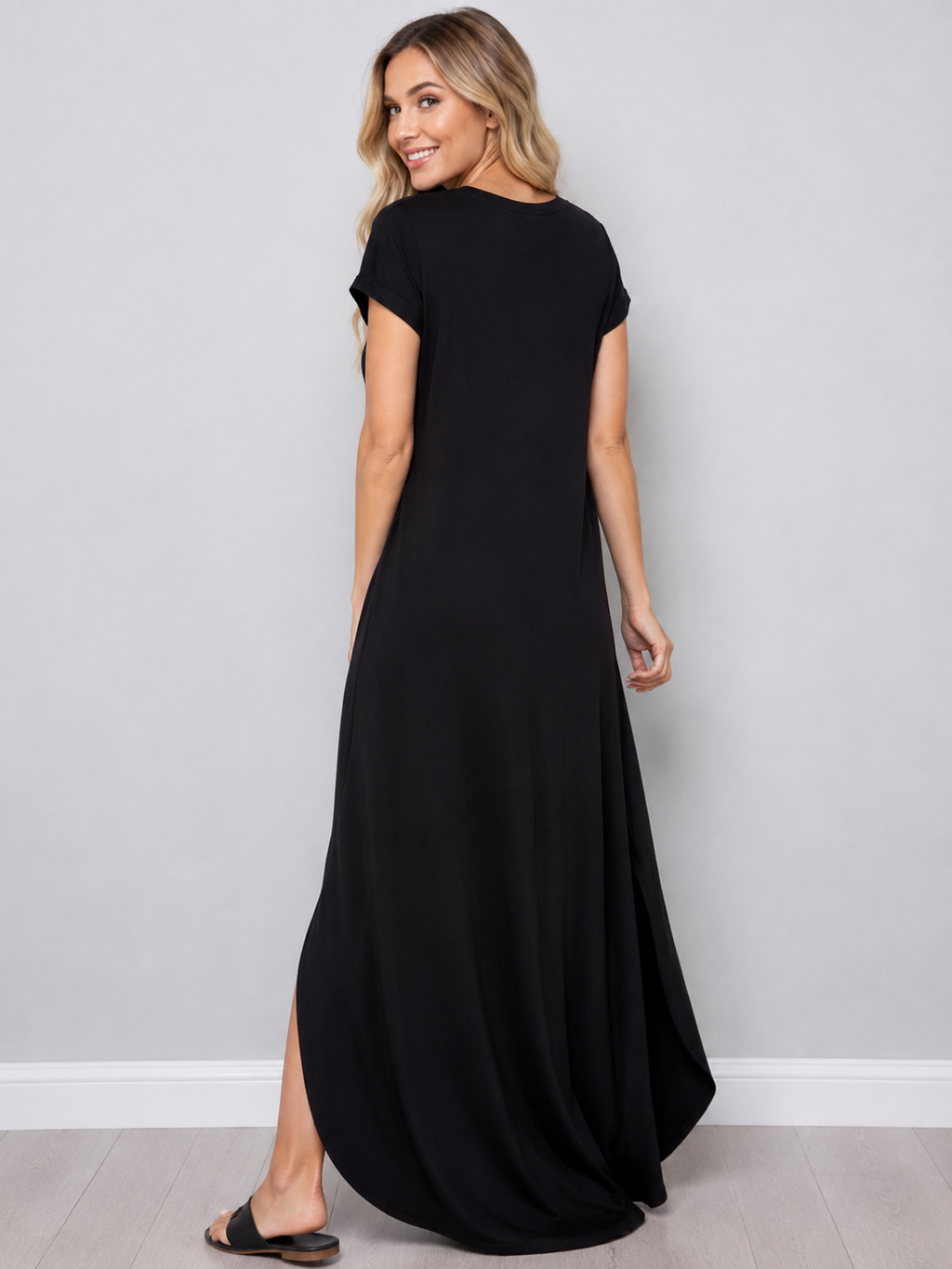 Midnight Grace Maxi Dress