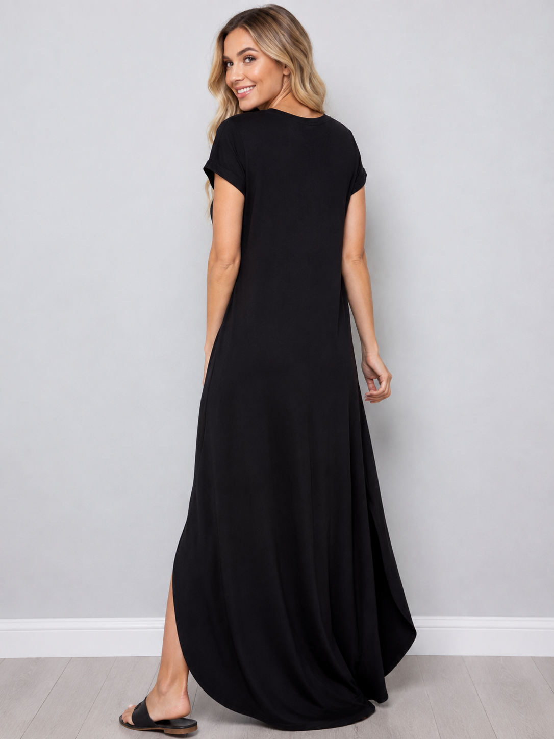 Midnight Grace Maxi Dress