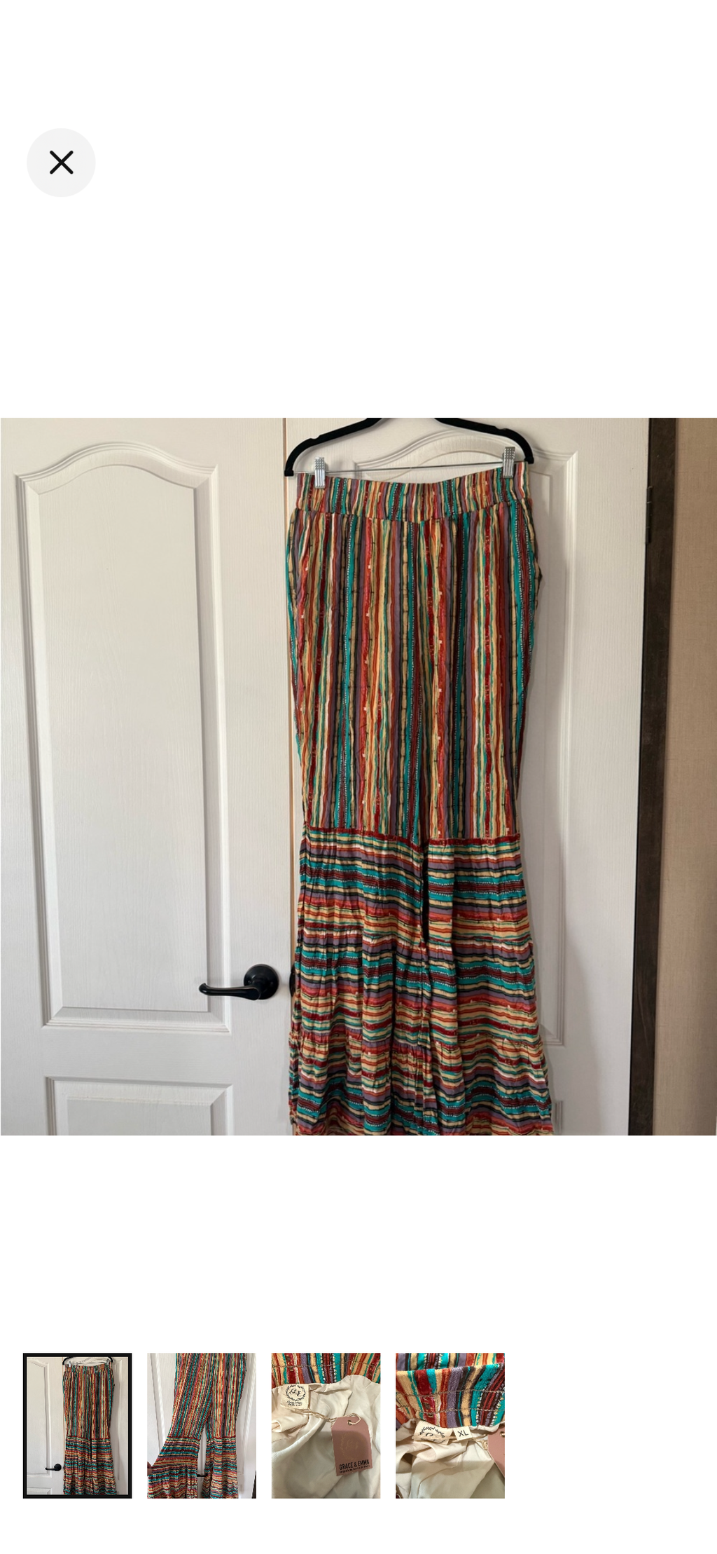 Sunset Stroll Boho Palazzo Pants