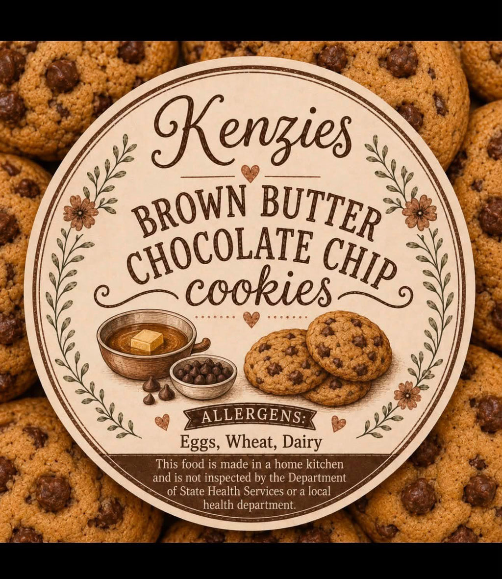 Brown Butter Chocolate Chip Cookies 🍪