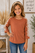 Autumn Lace Darling Top