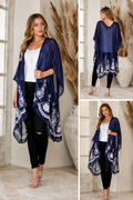 Graceful Garden Embroidered Kimono