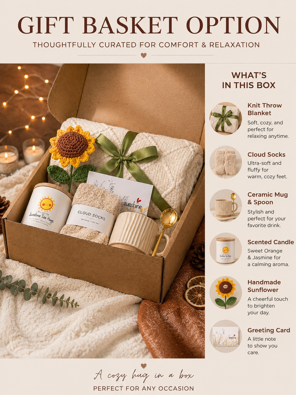 Sunshine & Comfort Gift Box ☀️