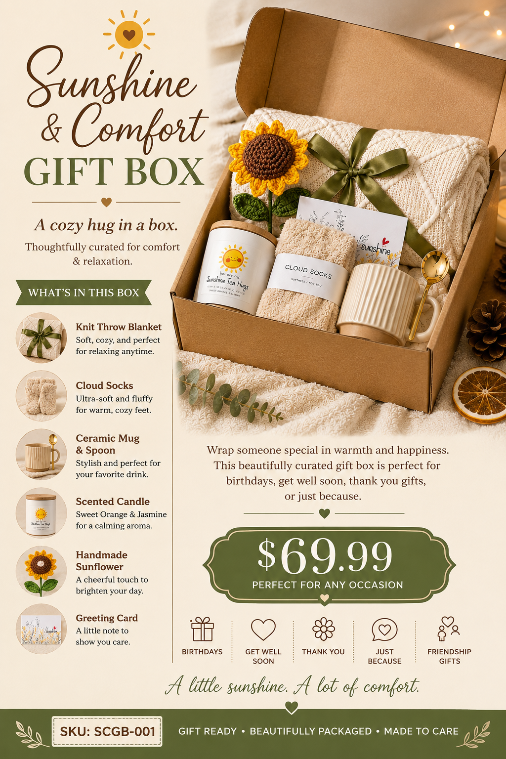Sunshine & Comfort Gift Box ☀️