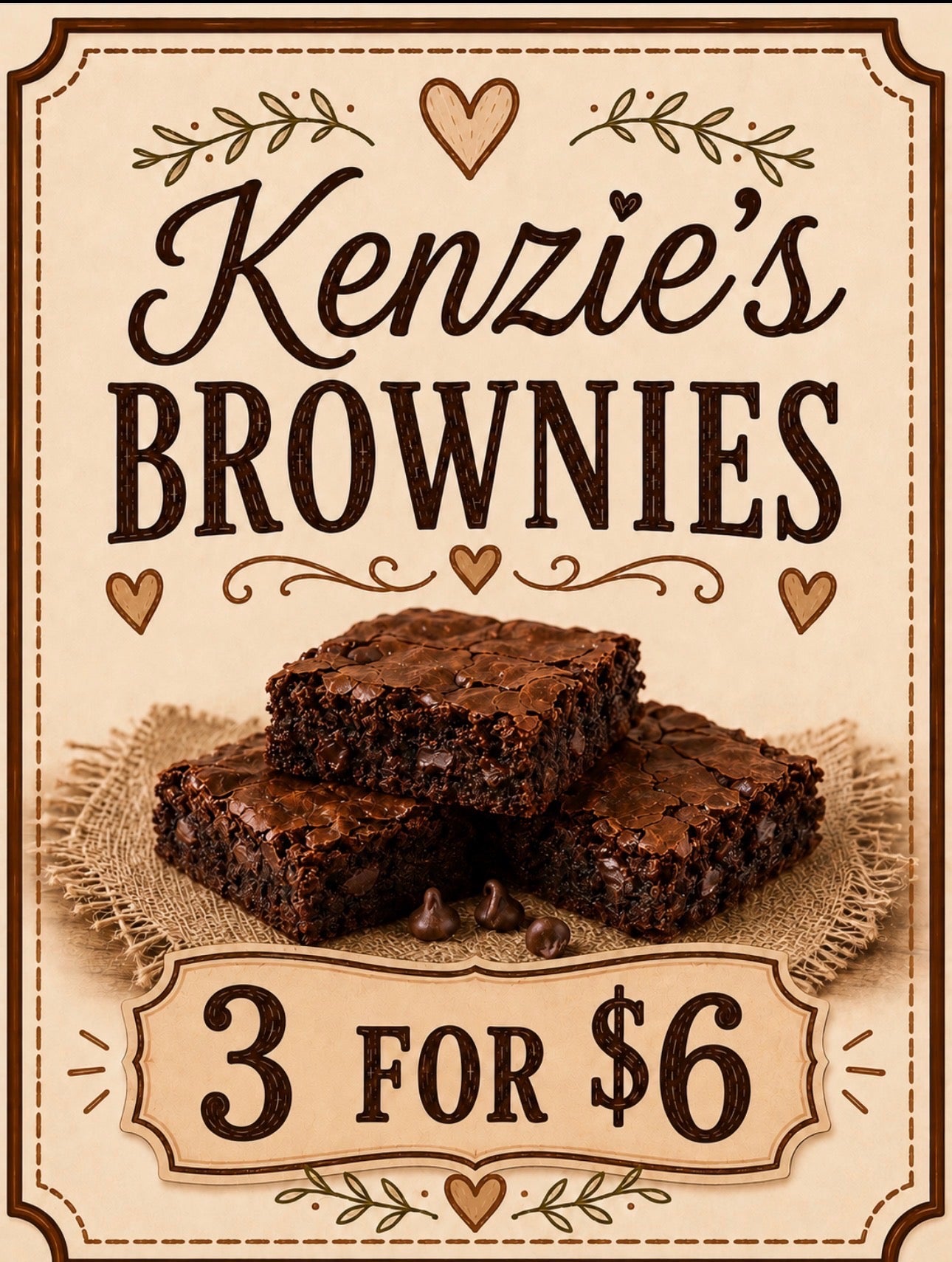 Kenzie’s Brownies