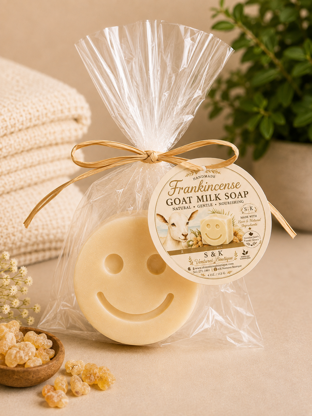Frankincense Goat Milk Soap