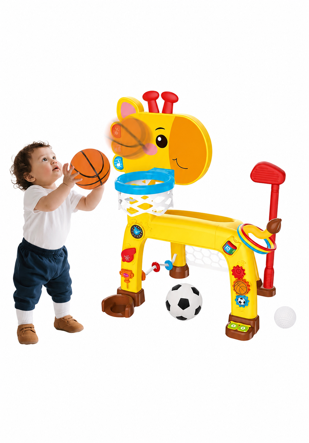Little Giraffe 3-in-1 Sports & Activity Center