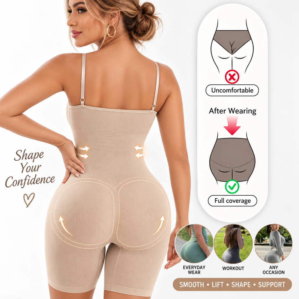 Sculpt & Smooth Seamless Shapewear 2-Piece Set