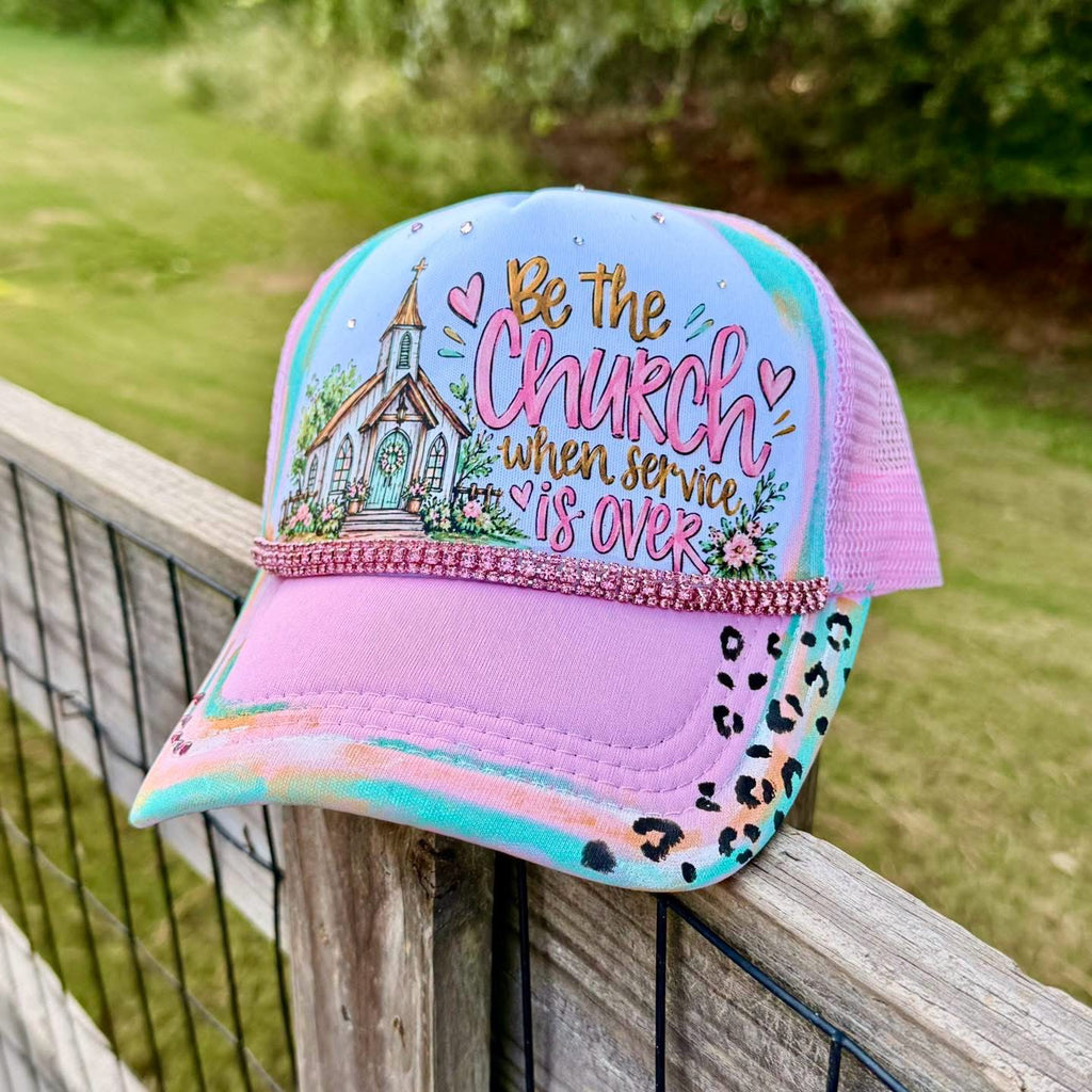 Be the Church Rhinestone Faith Cap 💕
