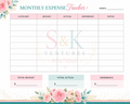 Monthly Expense Tracker