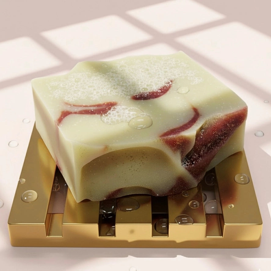 Red Wine Handmade Soap Bar Vegan Cold Process