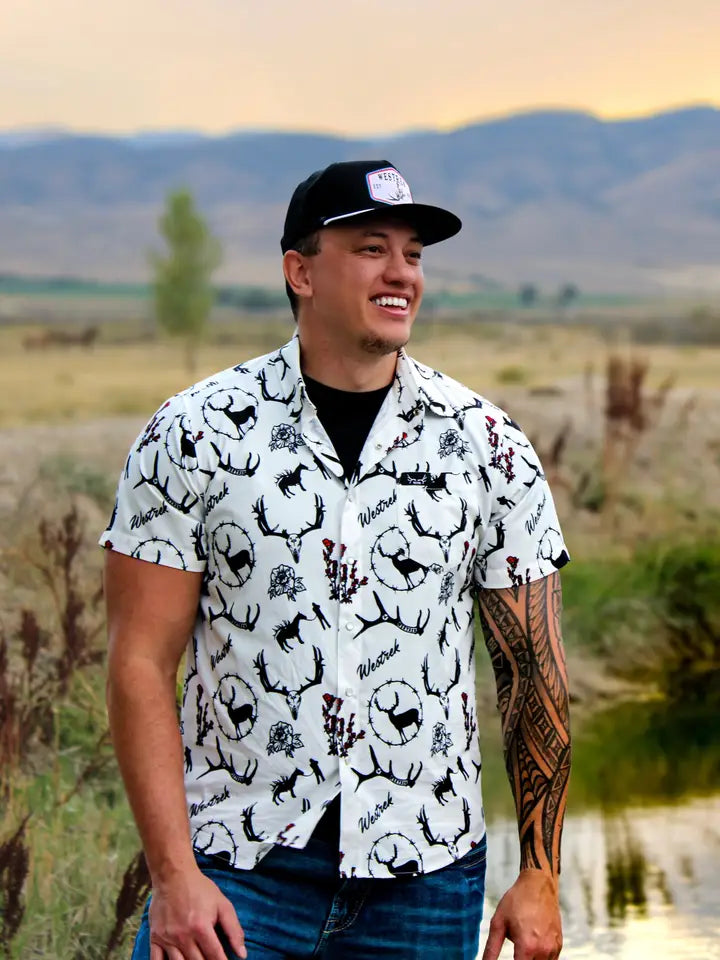 “Desert Dream” Pearl Snap Shirt | Western Button-Up For Ranch, Rodeo & Outdoors | Westrek