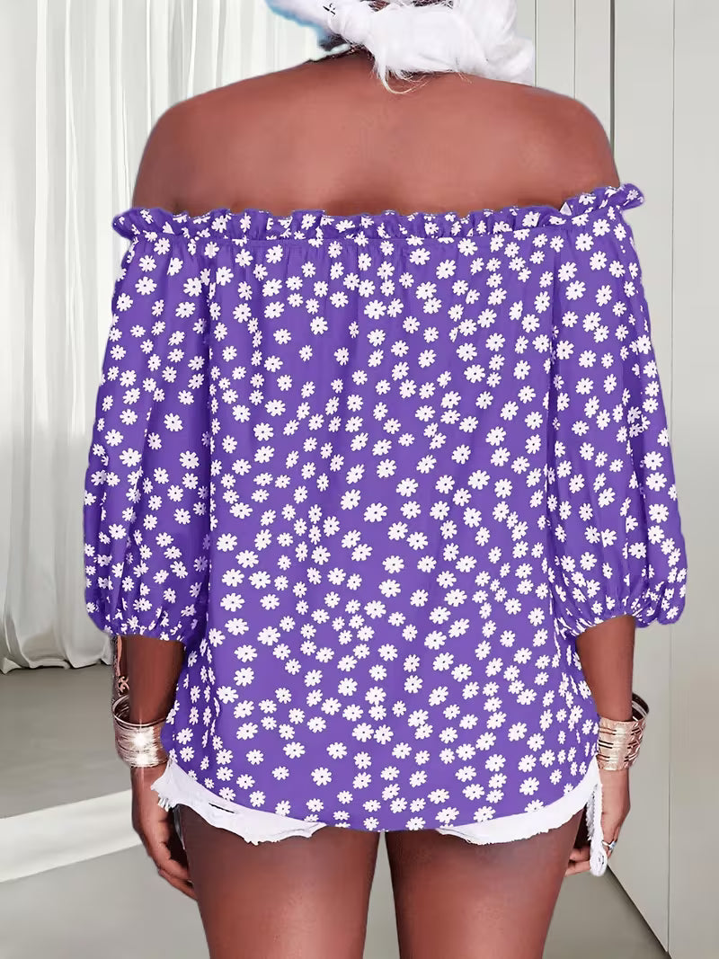Summer Off Shoulder Blouse