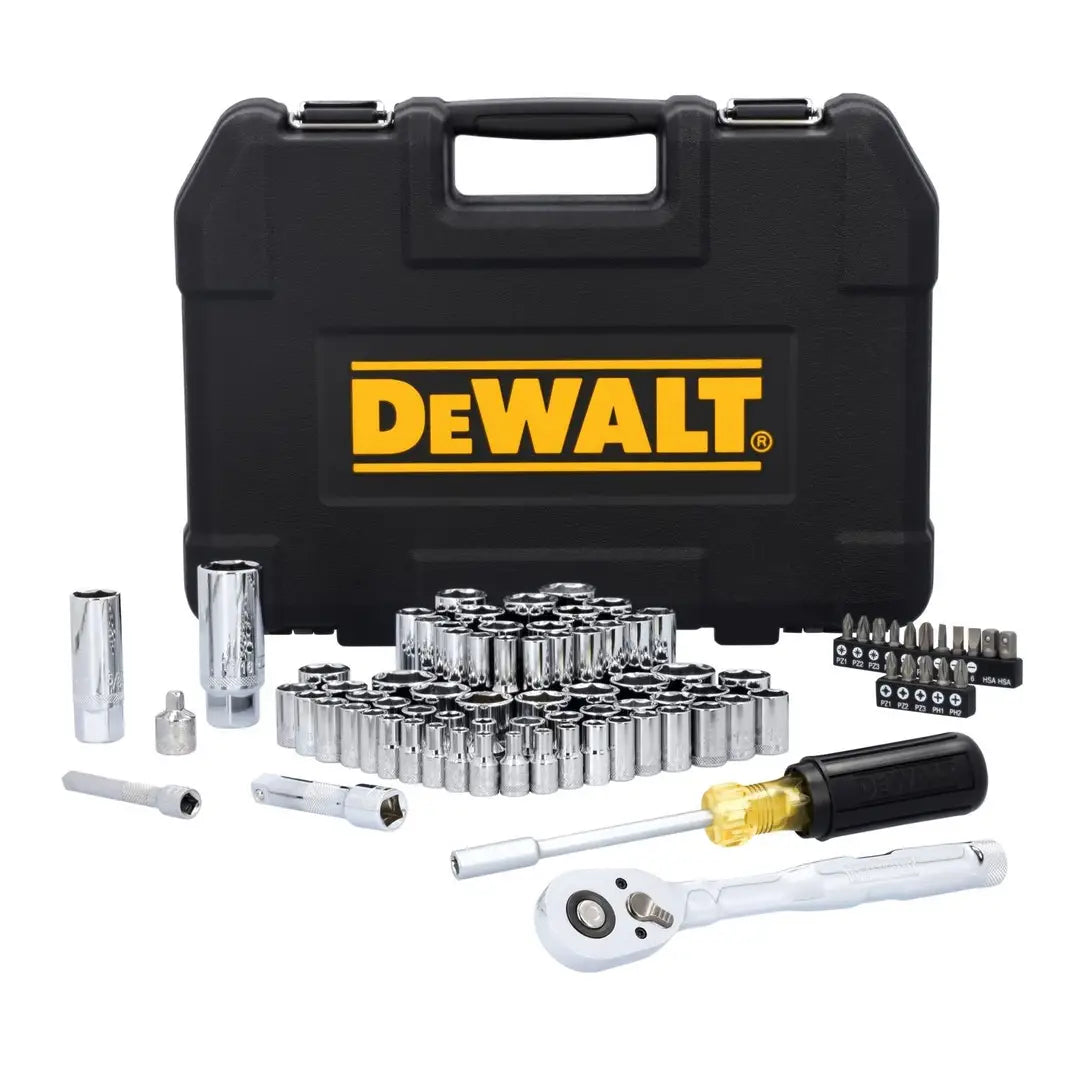 Dewalt 84-pc Metric/Sae Mechanics Tool Set